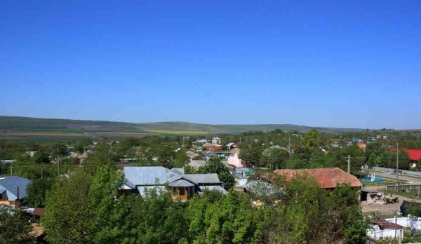 Imagine panoramică comuna Lunca Banului, județul Vaslui